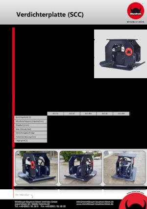 Plaques vibrantes montables SkanCraft SCC30R