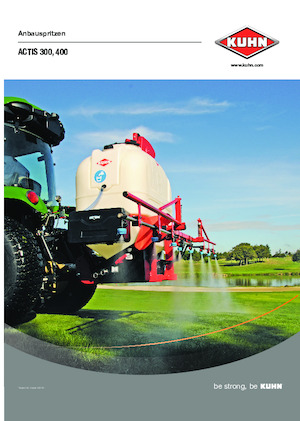 Pulvérisateurs portés Kuhn Actis 300