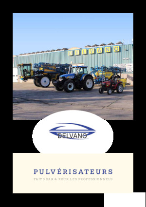 Pulvérisateurs portés Delvano EAK 7