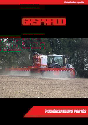 Pulvérisateurs portés Gaspardo Teko 600