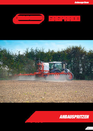 Pulvérisateurs portés Gaspardo Tempo Ultra 1600 Isotronic