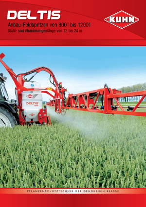 Pulvérisateurs portés Kuhn Deltis 1000 RHPM