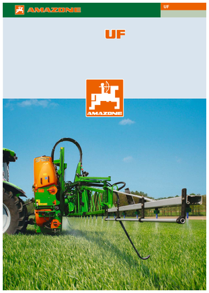 Pulvérisateurs portés Amazone UF 1201(18)