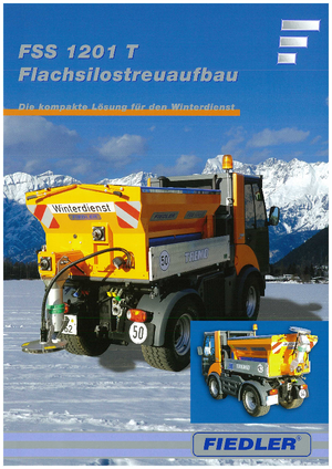 Sableuses sur camion Fiedler FSS 1201