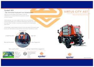 Sableuses sur camion Epoke® Virtus City AST