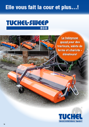 Balayeuses avant corps Tuchel Eco 180 Ø 520