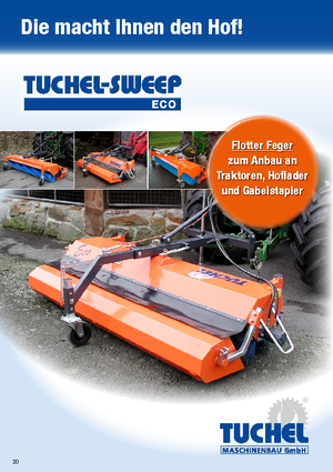 Balayeuses avant corps Tuchel Eco 180 Ø 520