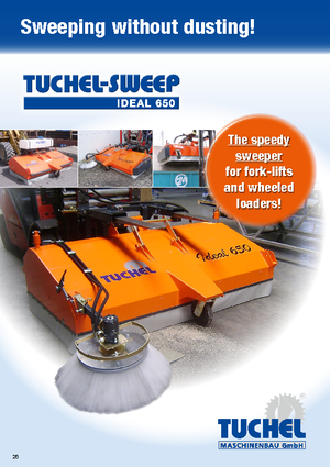 Balayeuses avant corps Tuchel Ideal 