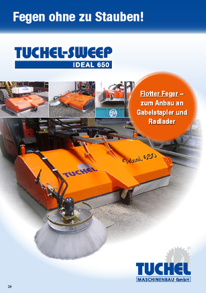 Balayeuses avant corps Tuchel Ideal 