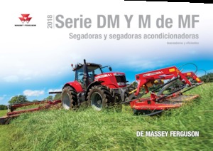 Faucheuses-conditionneuses  sans disques rotatifs Massey Ferguson DM9314 TL