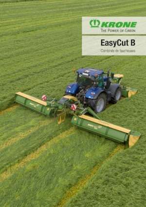 Faucheuses-conditionneuses  sans disques rotatifs Krone EasyCut B 950 Collect 