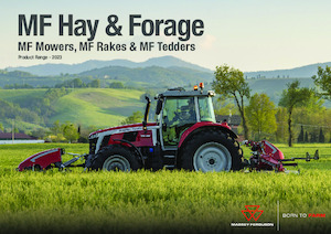 Faucheuses-conditionneuses à disques rotatifs Massey Ferguson DM8612 TL-KC