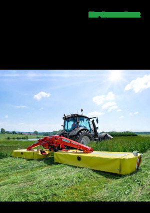 Faucheuses-conditionneuses  sans disques rotatifs Pöttinger NovaCat A 10 CF