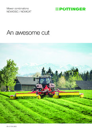 Faucheuses-conditionneuses  sans disques rotatifs Pöttinger NovaCat V 10000 CF 