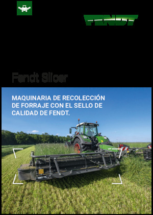 Faucheuses-conditionneuses  sans disques rotatifs Fendt Slicer 960