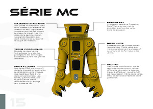 Cisailles universelles OSA Demolition Equipment MC 18 Uni