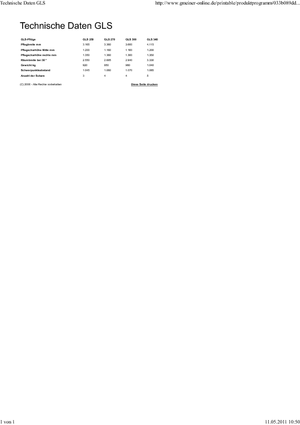 Chasse-neige polysocles Gmeiner GLS 270