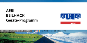 Chasse-neige polysocles Beilhack PVF 30-4