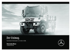 Véhicules communaux multi-usages à diesel diesel Unimog U 318 Euro 6