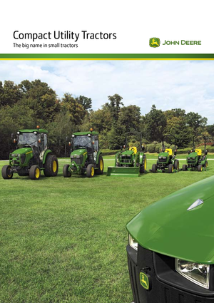 Tracteurs municipaux John Deere 4720