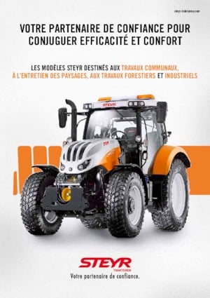 Tracteurs municipaux Steyr 4135 Profi Basis