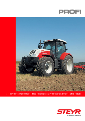Tracteurs municipaux Steyr 6140 Profi K