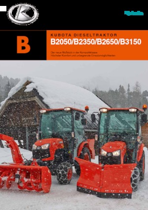 Tracteurs municipaux Kubota B2350 DB