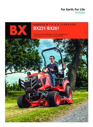 Tracteurs municipaux Kubota BX261