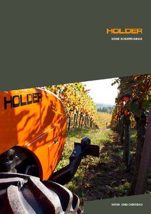 Tracteurs municipaux Holder F 780