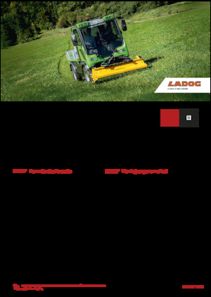 Véhicules communaux multi-usages à diesel diesel Ladog E 1400