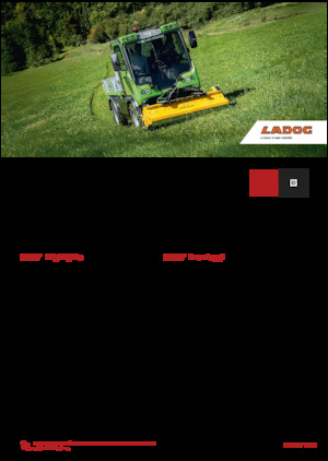 Véhicules communaux multi-usages à diesel diesel Ladog E 1400