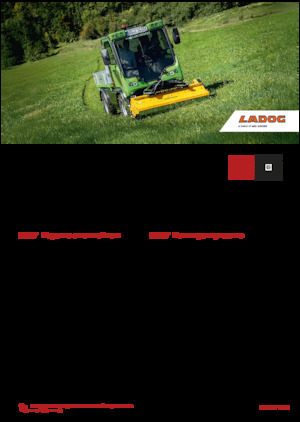 Véhicules communaux multi-usages à diesel diesel Ladog E 1400