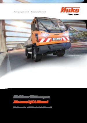 Véhicules communaux multi-usages à diesel diesel Multicar M 27 compact