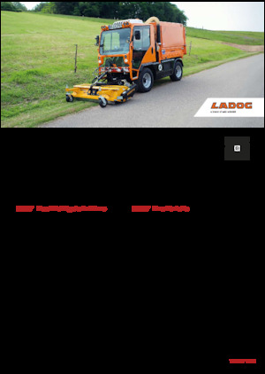 Véhicules communaux multi-usages à diesel diesel Ladog T 1250