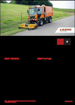 Véhicules communaux multi-usages à diesel diesel Ladog T 1250
