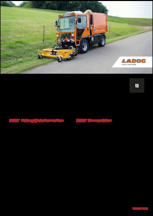 Véhicules communaux multi-usages à diesel diesel Ladog T 1250