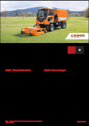 Véhicules communaux multi-usages à diesel diesel Ladog T 1400