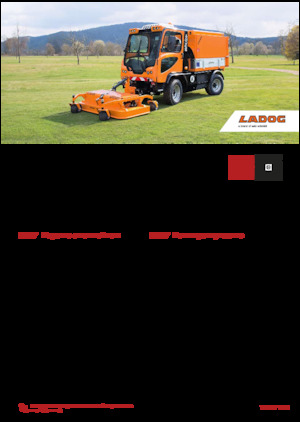 Véhicules communaux multi-usages à diesel diesel Ladog T 1400