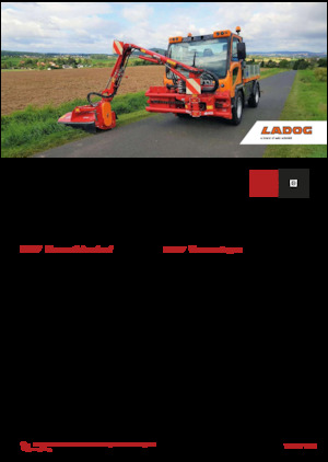 Véhicules communaux multi-usages à diesel diesel Ladog T 1700