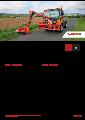 Véhicules communaux multi-usages à diesel diesel Ladog T 1700