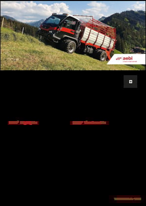 Véhicules communaux multi-usages à diesel diesel Aebi TP 470 Vario