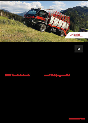 Véhicules communaux multi-usages à diesel diesel Aebi TP 470 Vario