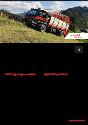 Véhicules communaux multi-usages à diesel diesel Aebi TP 470 Vario