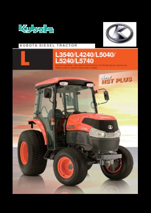 Tracteurs municipaux Kubota L 4240 D