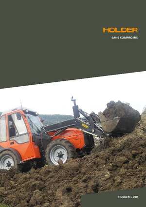 Tracteurs municipaux Holder L 780