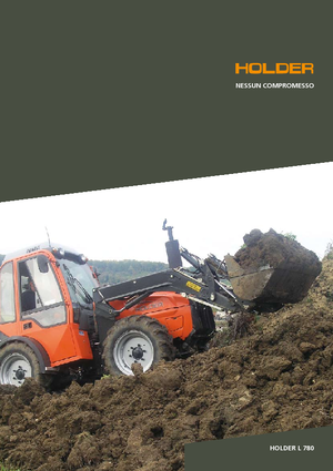 Tracteurs municipaux Holder L 780