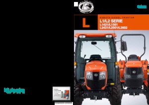 Tracteurs municipaux Kubota L2501 DW
