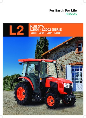 Tracteurs municipaux Kubota L2501 DW