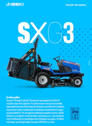 Tondeuses à gazon autoportées et tracteurs de jardin Iseki SXG 323