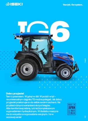 Tracteurs municipaux Iseki TG 6370